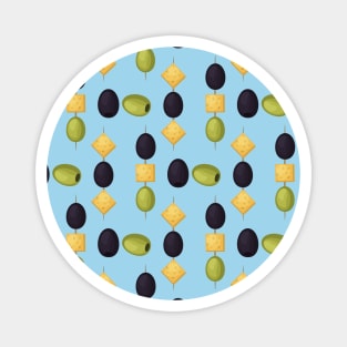 Olives - Mediterranean pattern Magnet